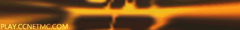 Minecraft server banner for CCNet MC
